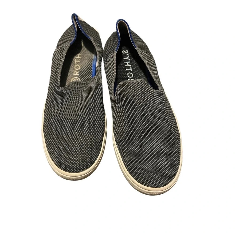 Rothy’s Gray Slip On Loafers, size 6